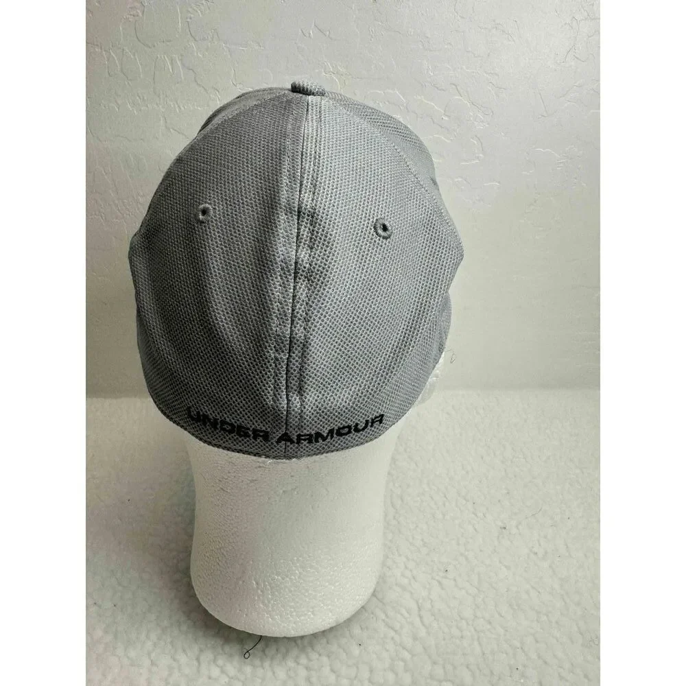 Under Armour BLITZ Gray Black‎ Baseball Cap Structured Polyester One Size